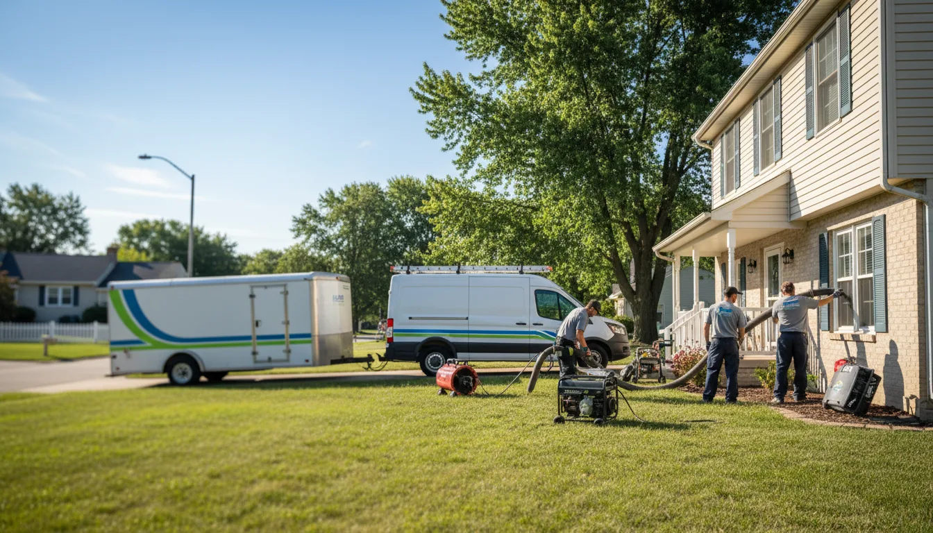 Flooded Basement Restoration And Cleanup With Repair in Saint Paul Park, MN near me